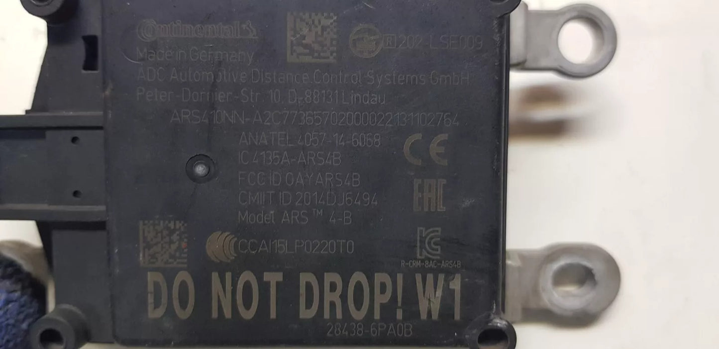 Sensor de radar Disctronic 28438-6PA0B del Nissan Juke II