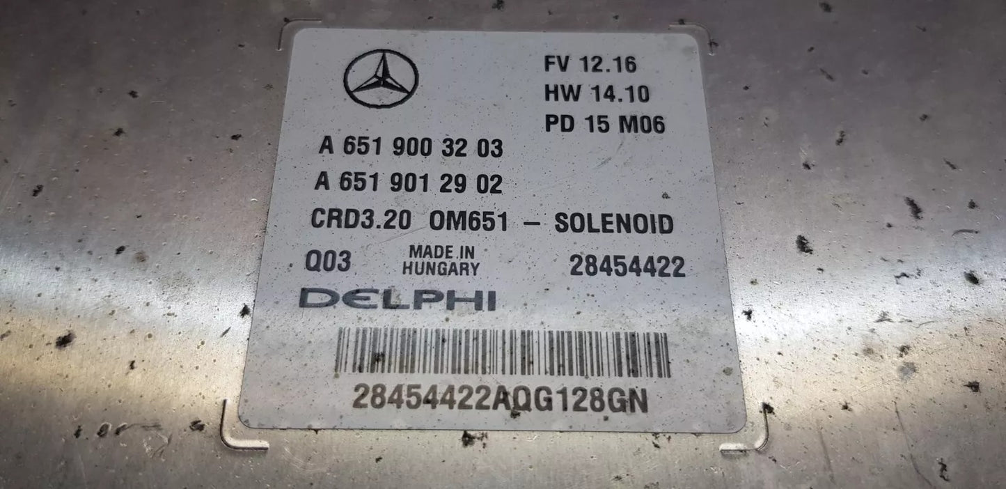 Mercedes Sprinter ECU engine control unit A 6519003203 A 6519012902 CRD3.20