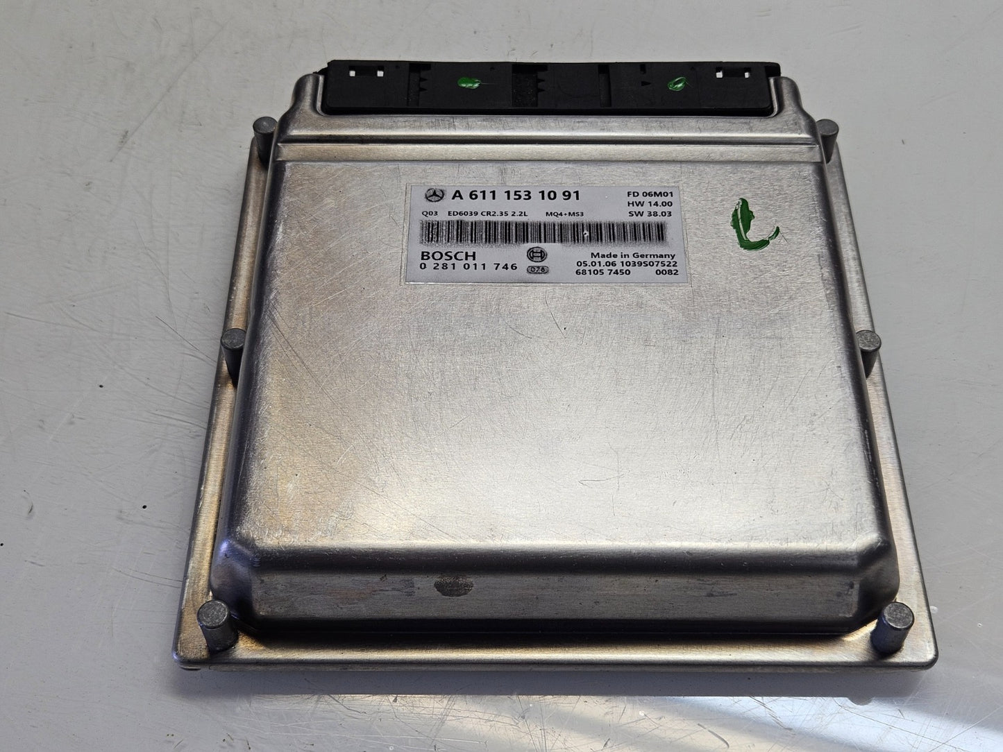 Mercedes Sprinter Motorsteuergerät Steuergerät A 6111531091 0281011746 ♻️