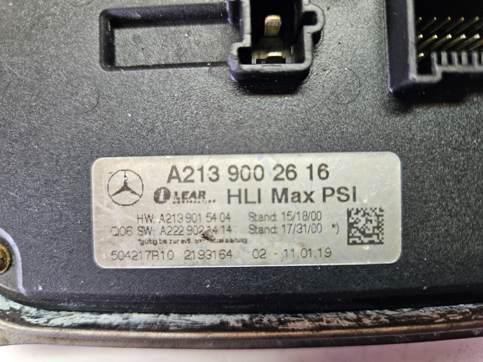 Mercedes LED Scheinwerfer Steuergerät A 2139002616 A 2139015404 HLI Max PSI ♻️