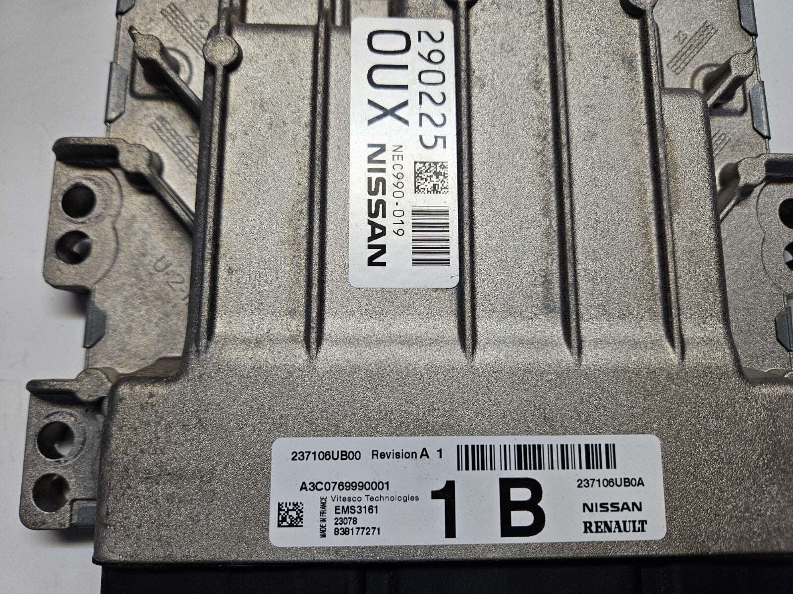 Nissan Motorsteuergerät Steuergerät 237106UB00 237106UB0A NEC990-019 ♻️