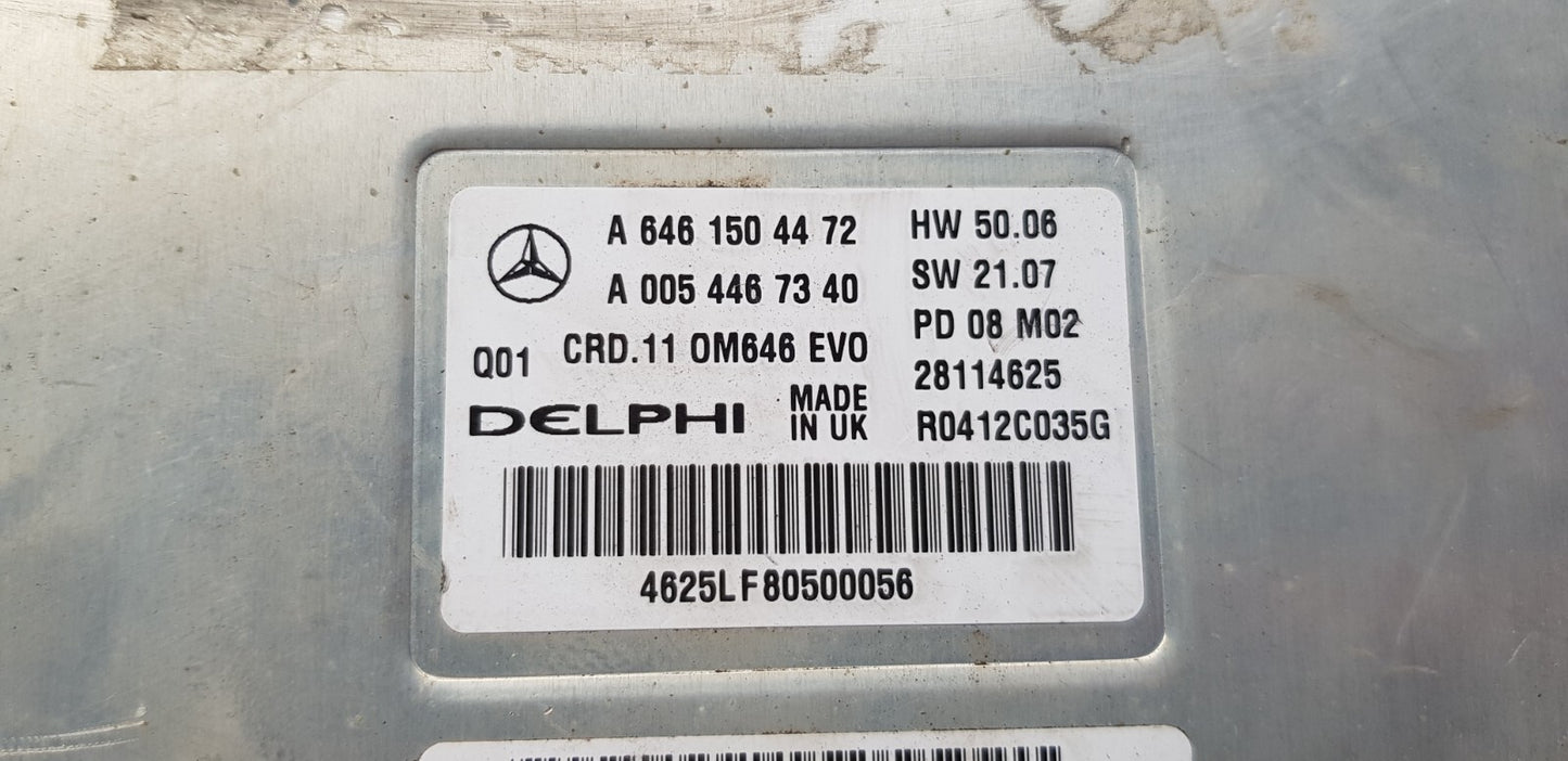 Mercedes Motorsteuergerät Steuergerät A 6461504472 A 0054467340 zurückgesetzt