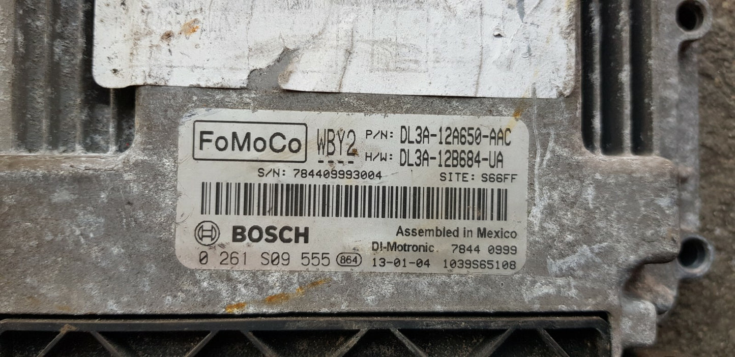 Ford Motorsteuergerät Steuergerät DL3A-12A650-AAC 0261S09555