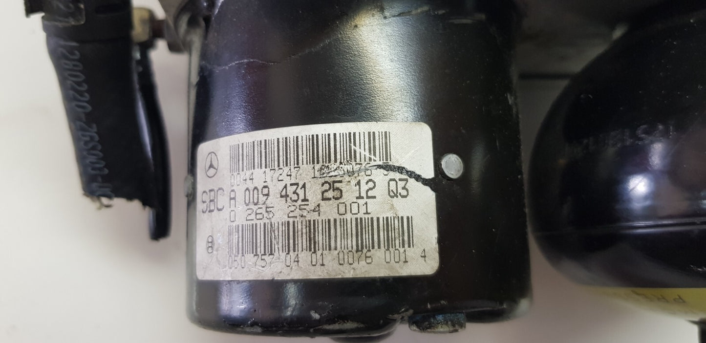 Mercedes SL SBC ABS Hydraulikblock Pumpe Steuergerät A 0094312512 0265960057
