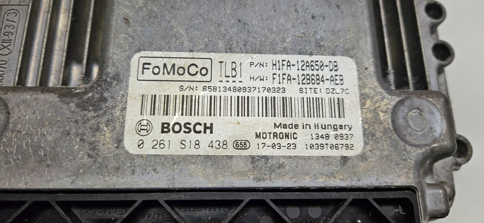 Ford Motorsteuergerät Steuergerät H1FA-12A650-DB 0261S18438 ♻️