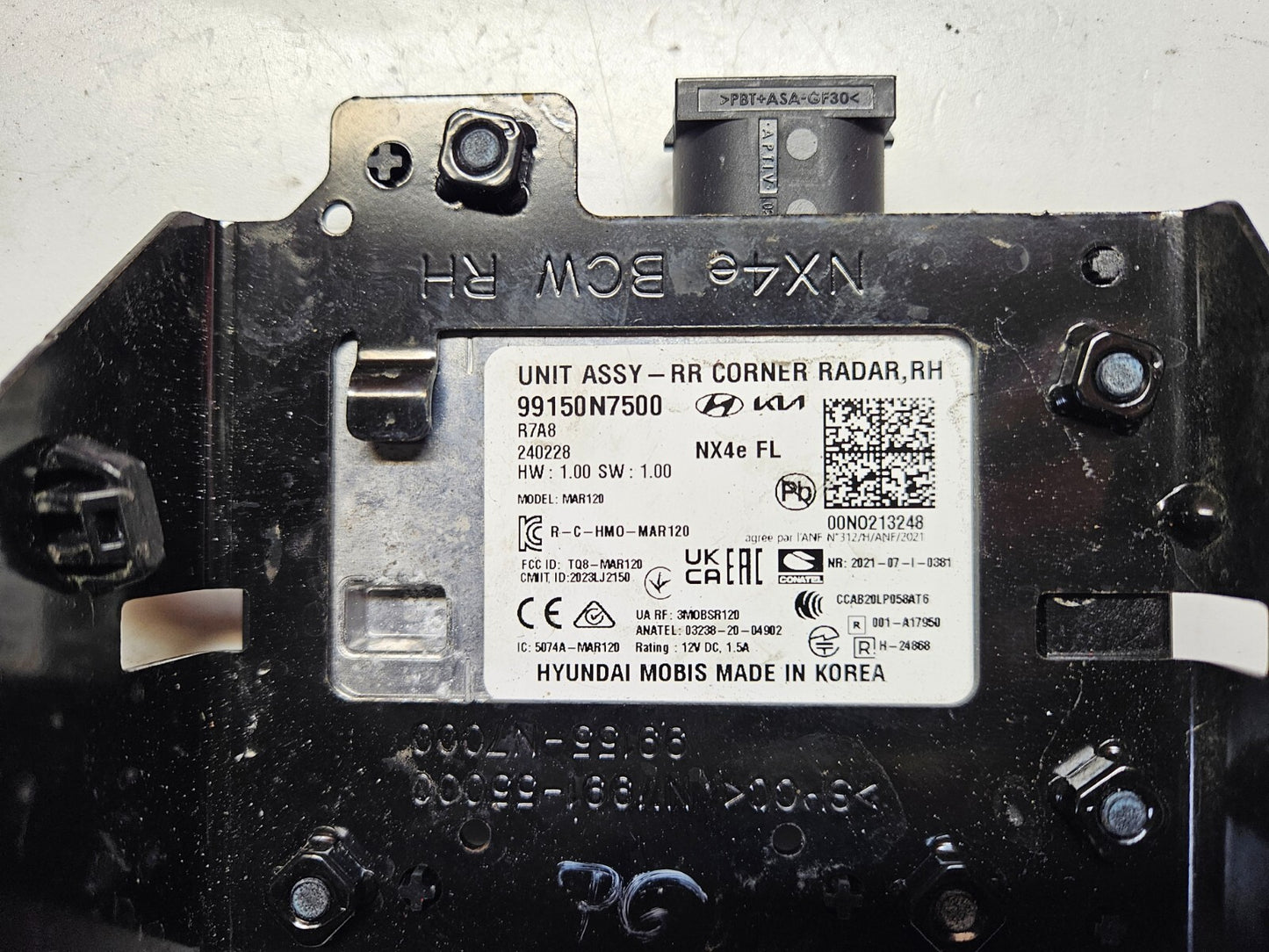 Hyundai Tucson Steuergerät Radarsensor Totwinkel Blind Spot Sensor 99150N7500 ♻️