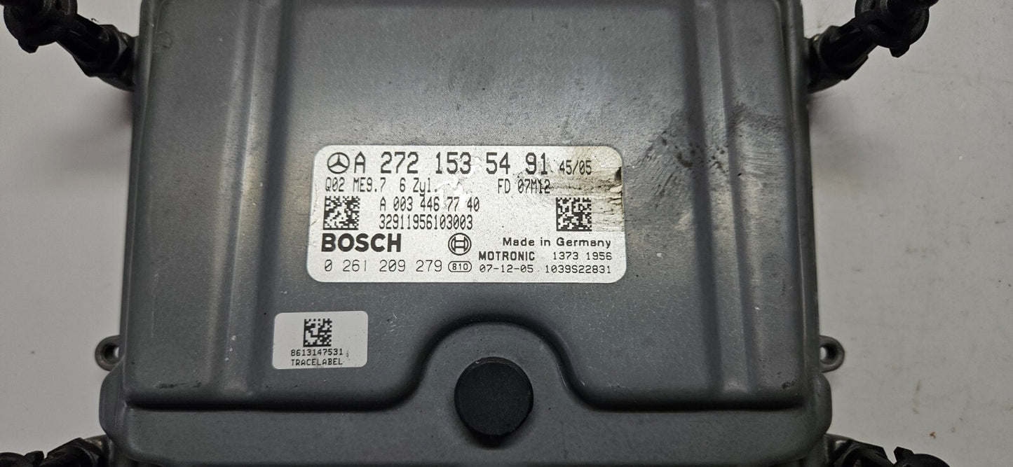 Mercedes C-Klasse Motorsteuergerät Steuergerät A 2721535491 0261209279