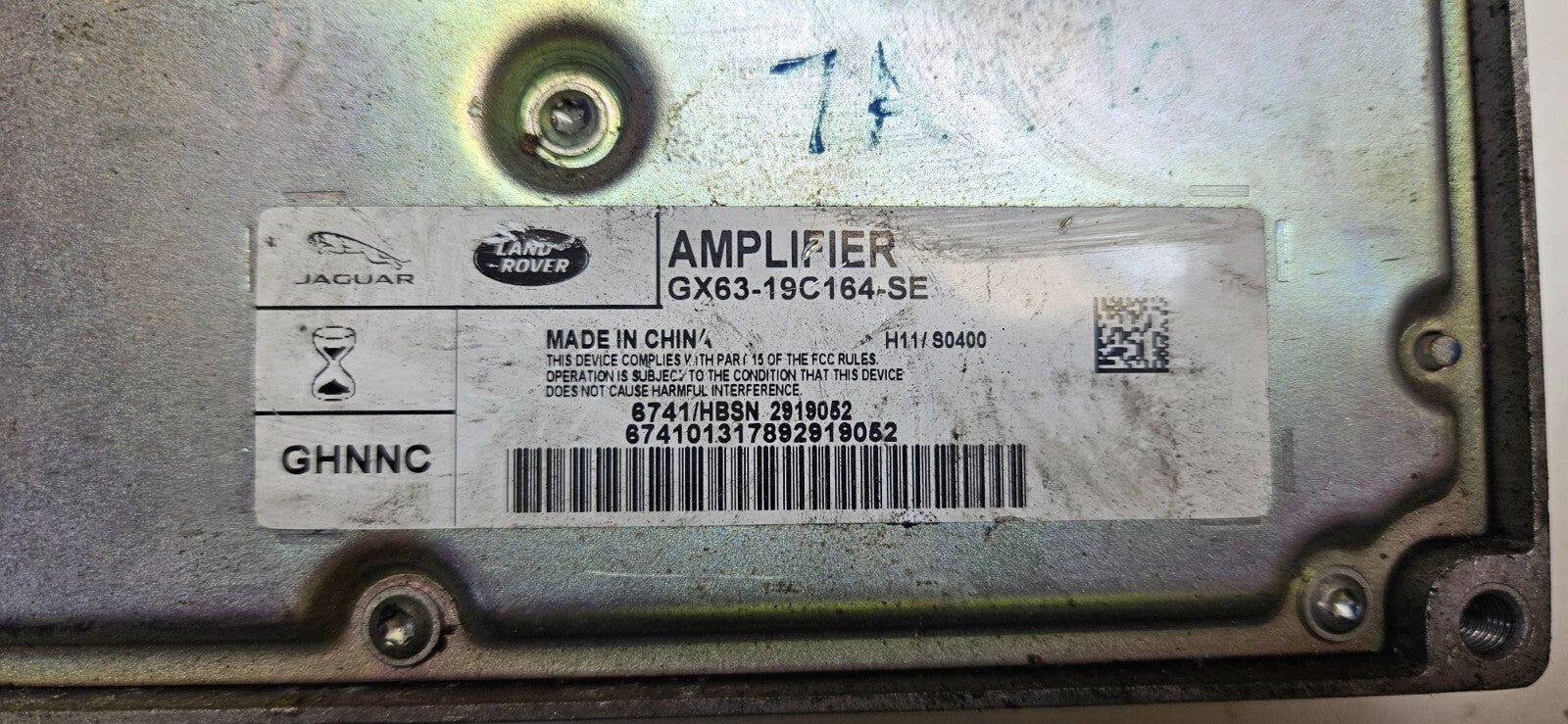 Jaguar Amplifier Verstärker Steuergerät GX63-19C164-SE ♻️