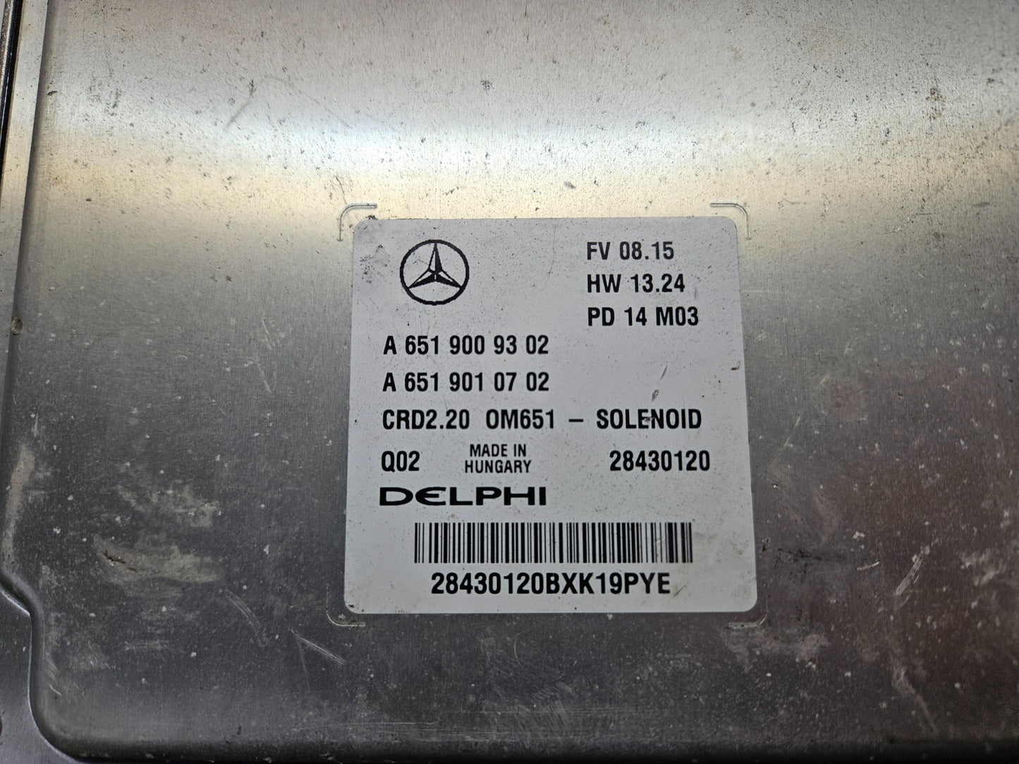 Mercedes Vito Viano Motorsteuergerät Steuergerät A 6519009302 A 6519010702 ♻️