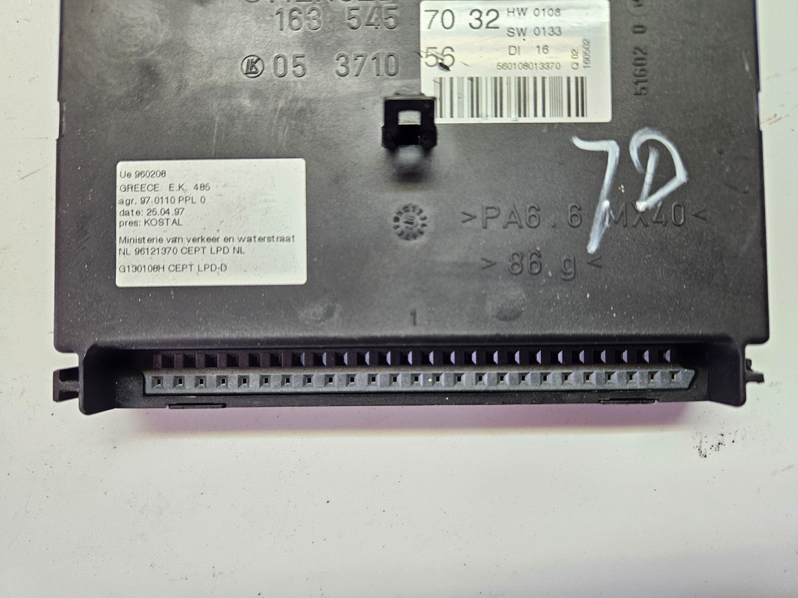 Mercedes ML W163 SAM Steuergerät 1635457032 ♻️