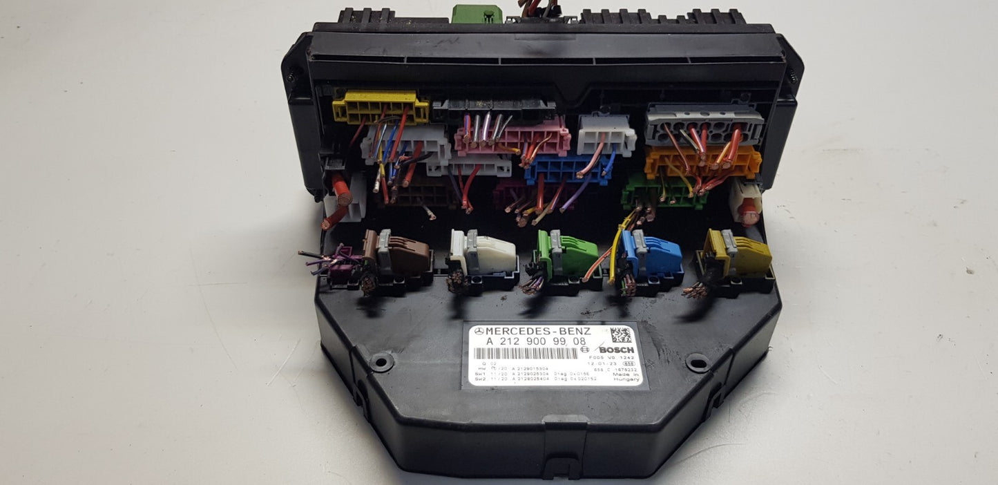 Mercedes SLK R172 SAM Steuergerät Sicherungskasten A 2129009908 A 2129015304