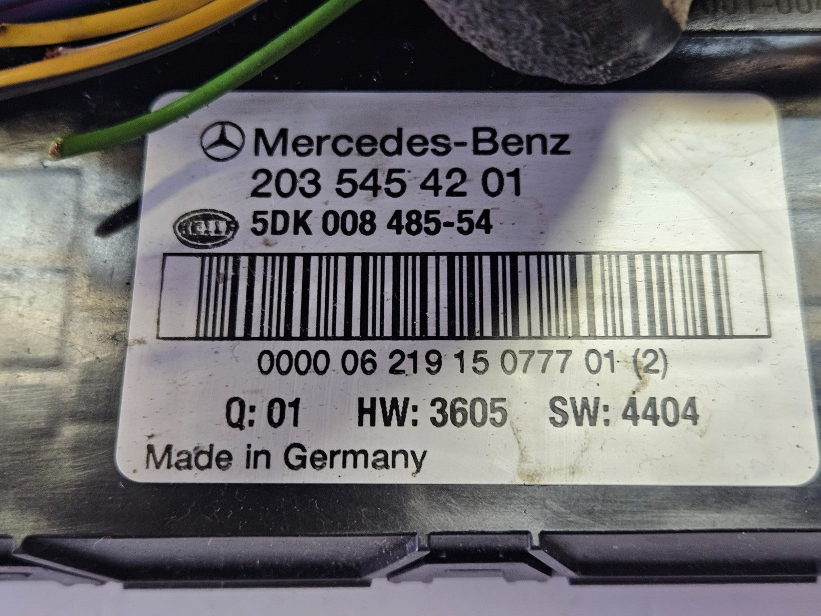 Mercedes W203 Sicherungskasten SAM Steuergerät 2035454201 5DK008485-54 ♻️