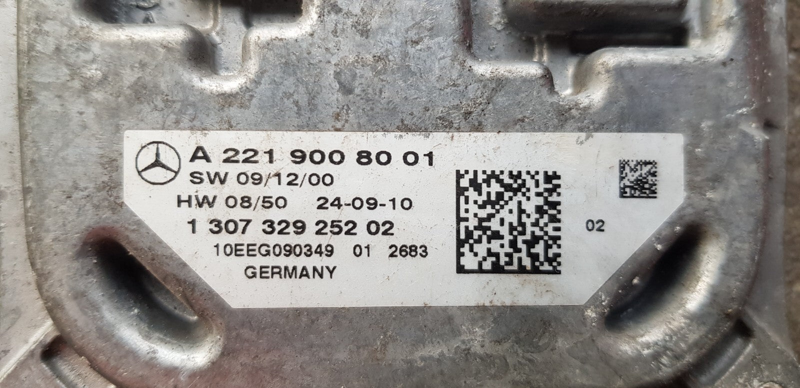 Mercedes W221 Steuergerät A 2219008001 130732925202