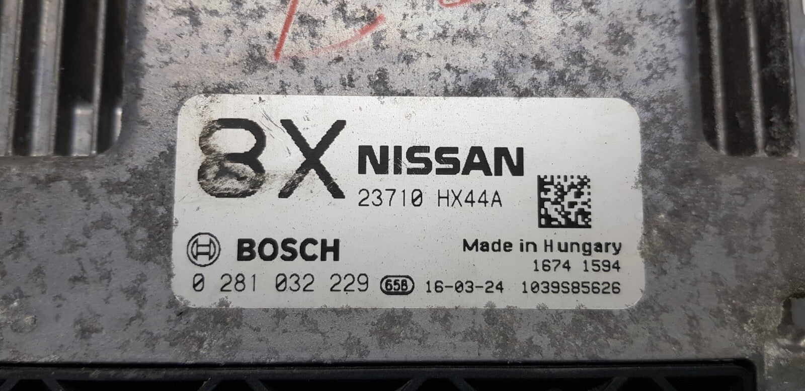 Nissan Motorsteuergerät Steuergerät 23710 HX44A 0281032229