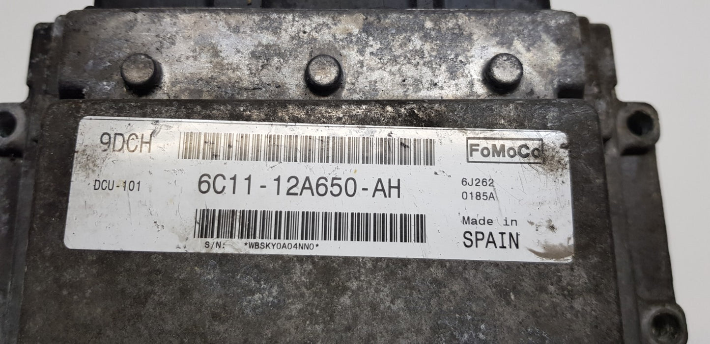 Ford Transit Motorsteuergerät Steuergerät 6C11-12A650-AH PLUG & PLAY