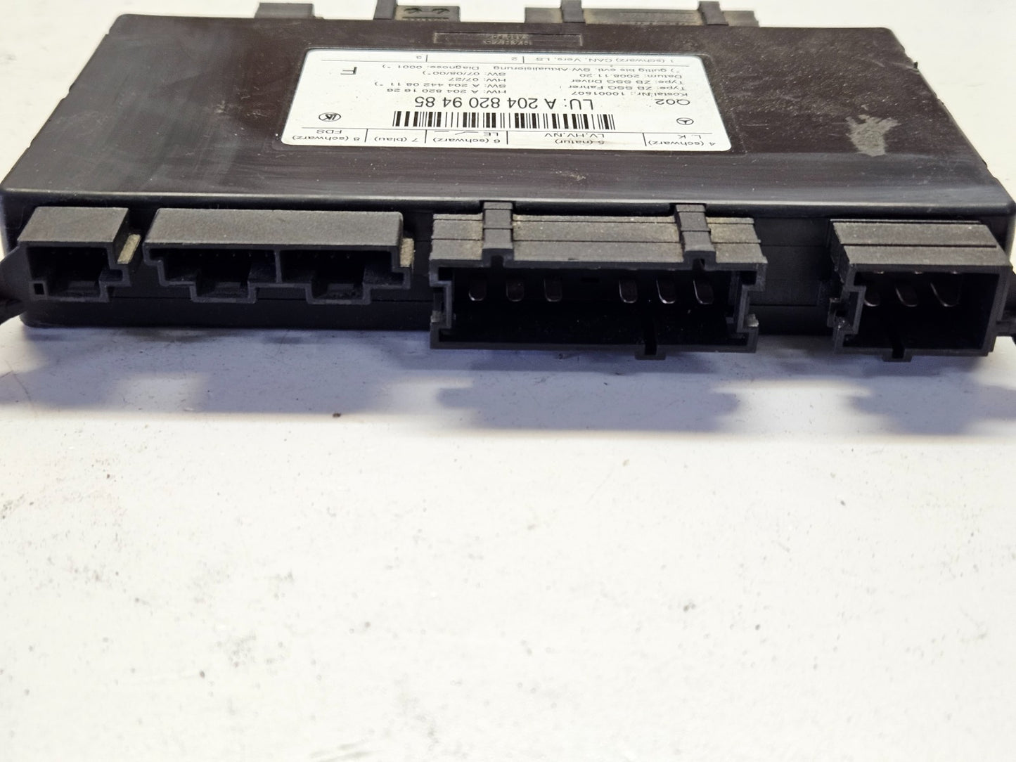 Mercedes C E GLK Sitzsteuergerät Steuergerät A 2048209485 A 2048201626 ♻️