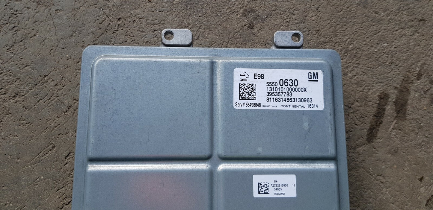 Opel Astra Motorsteuergerät Steuergerät 55500630 55498848