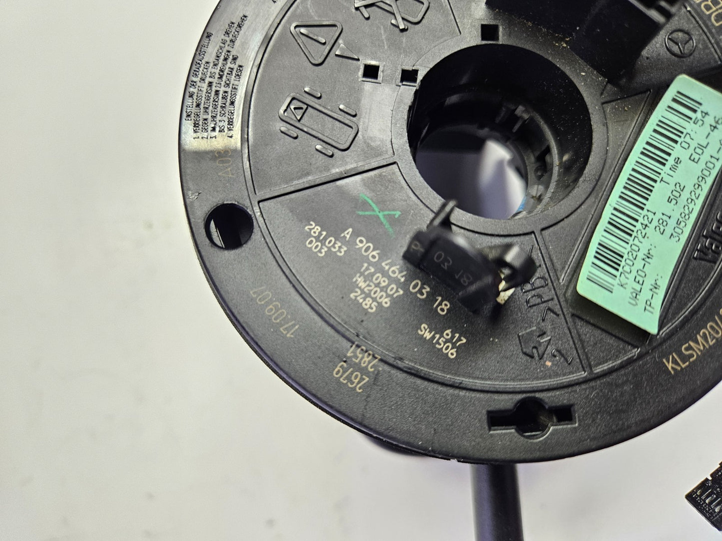 Mercedes Sprinter Kombischalter Lenkwinkelsensor A 9065402345 A 9064640318 ♻️