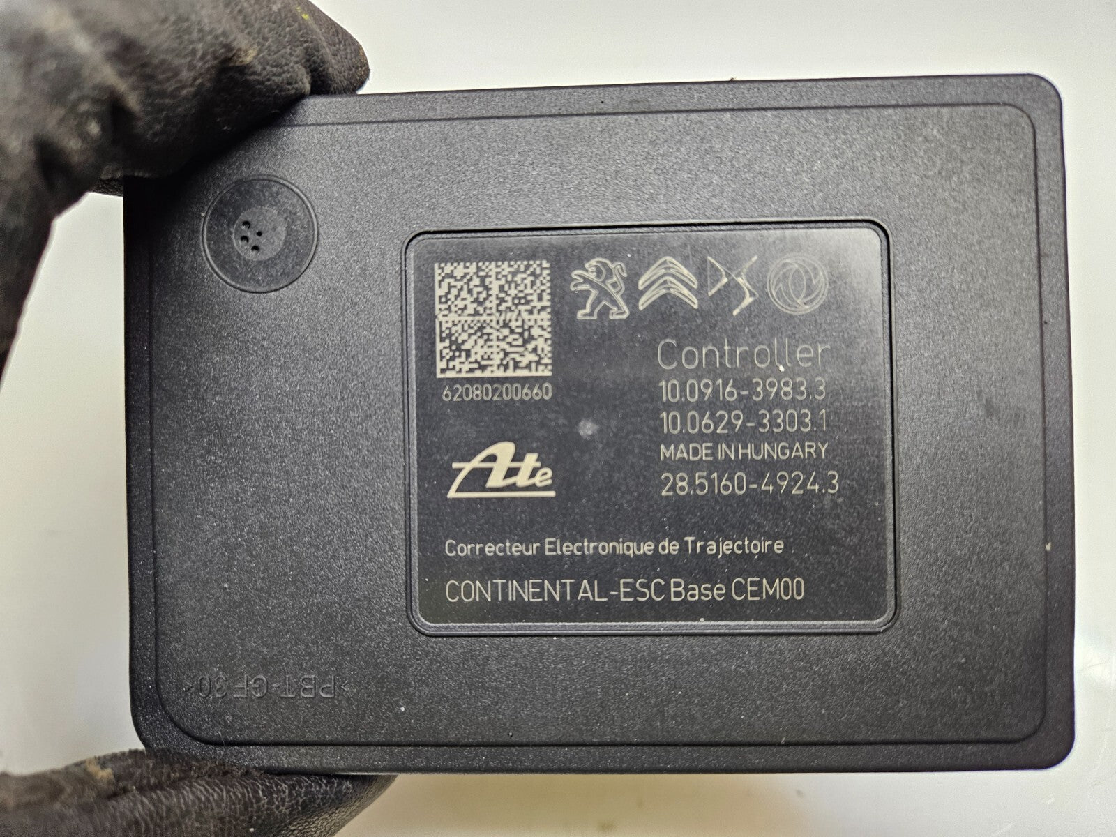 Opel Corsa Schaltg. ABS Hydraulikblock Steuergerät 9836177780 10.0916-3983.3 ♻️