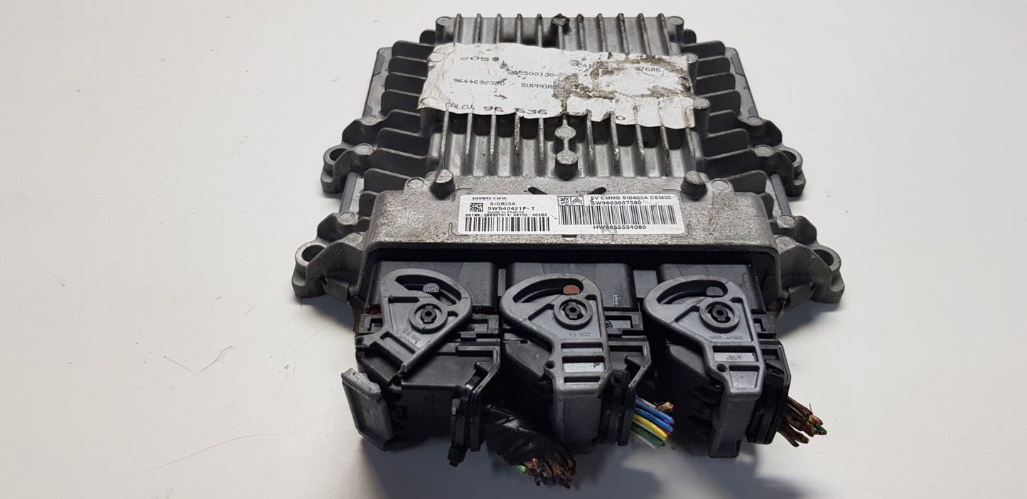 Citroen Peugeot Motorsteuergerät 9663607580 9655534080 5WS40421F-T ♻️
