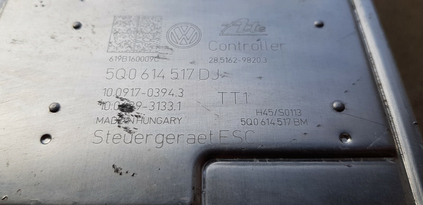 Skoda ABS Hydraulikblock Hydraulikaggregat 5Q0614517DJ 10.0917-0394.3