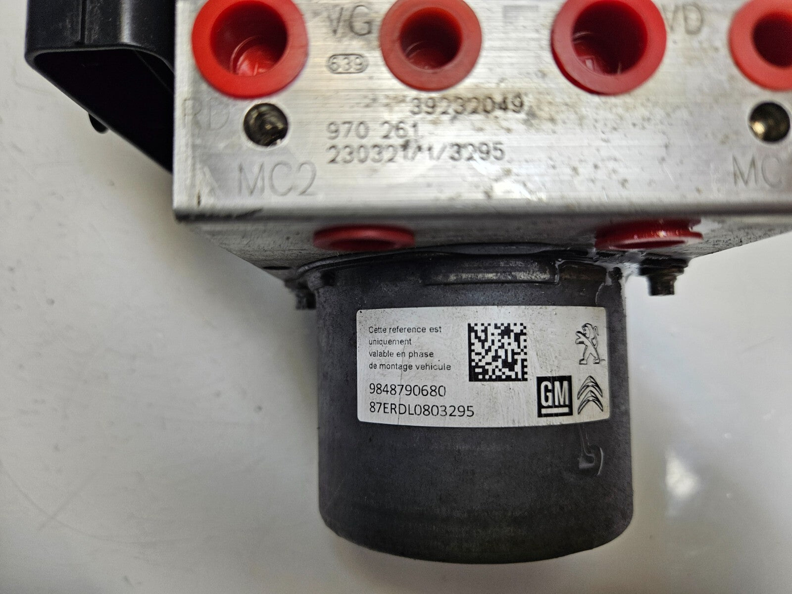 Opel Corsa Schaltg. ABS Hydraulikblock Steuergerät 9848790680 0265297311 ♻️