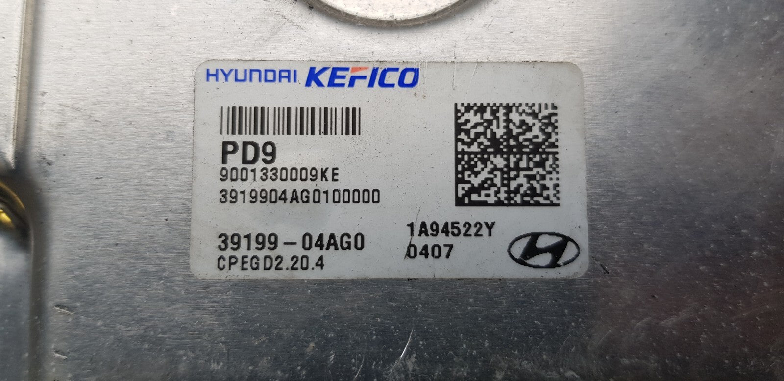 Kia Ceed Motorsteuergerät Steuergerät 39199-04AG0
