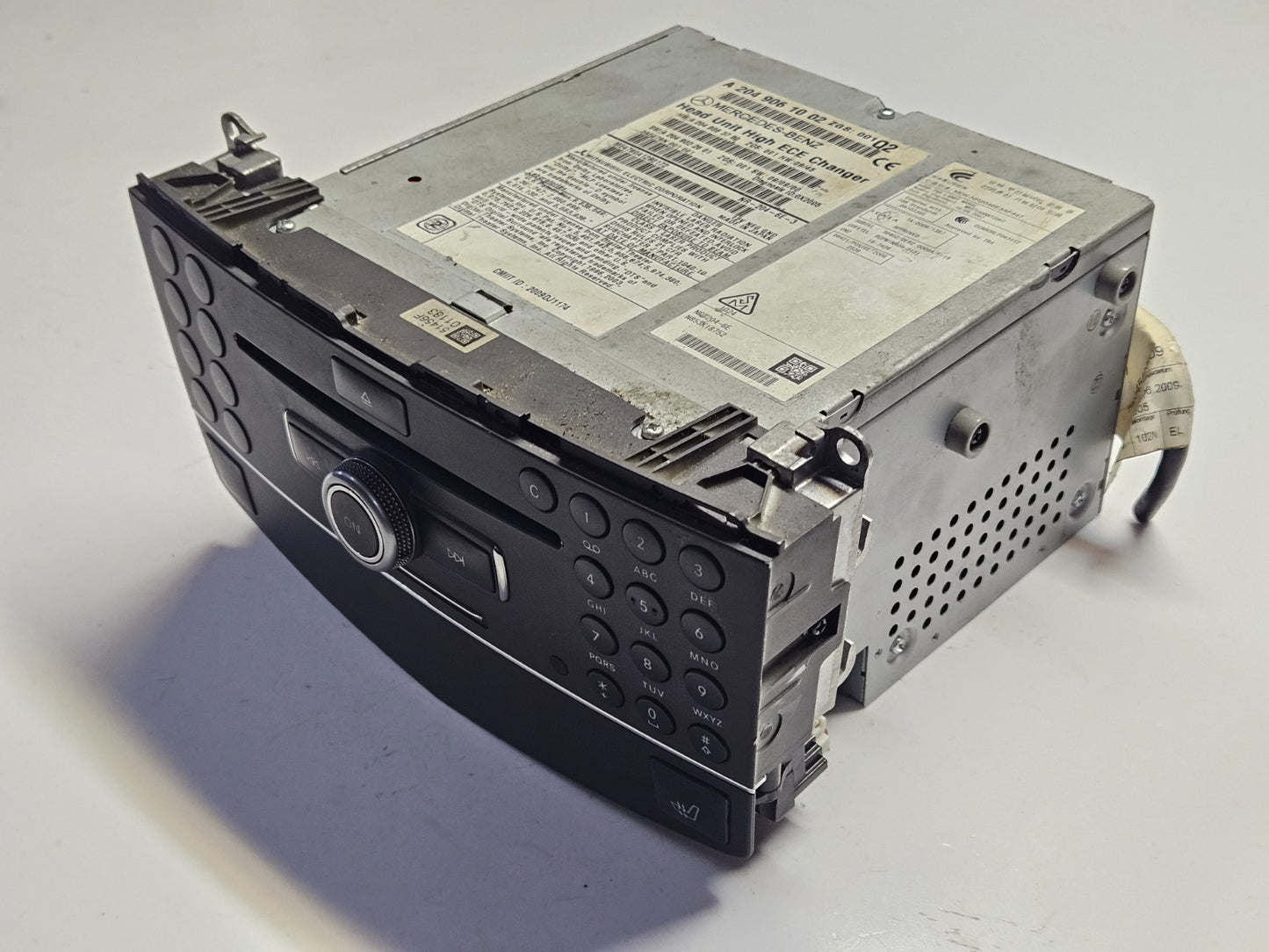 Mercedes W204 Headunit Navigationssystem Radio A 2049061002 mit PIN Code ♻️