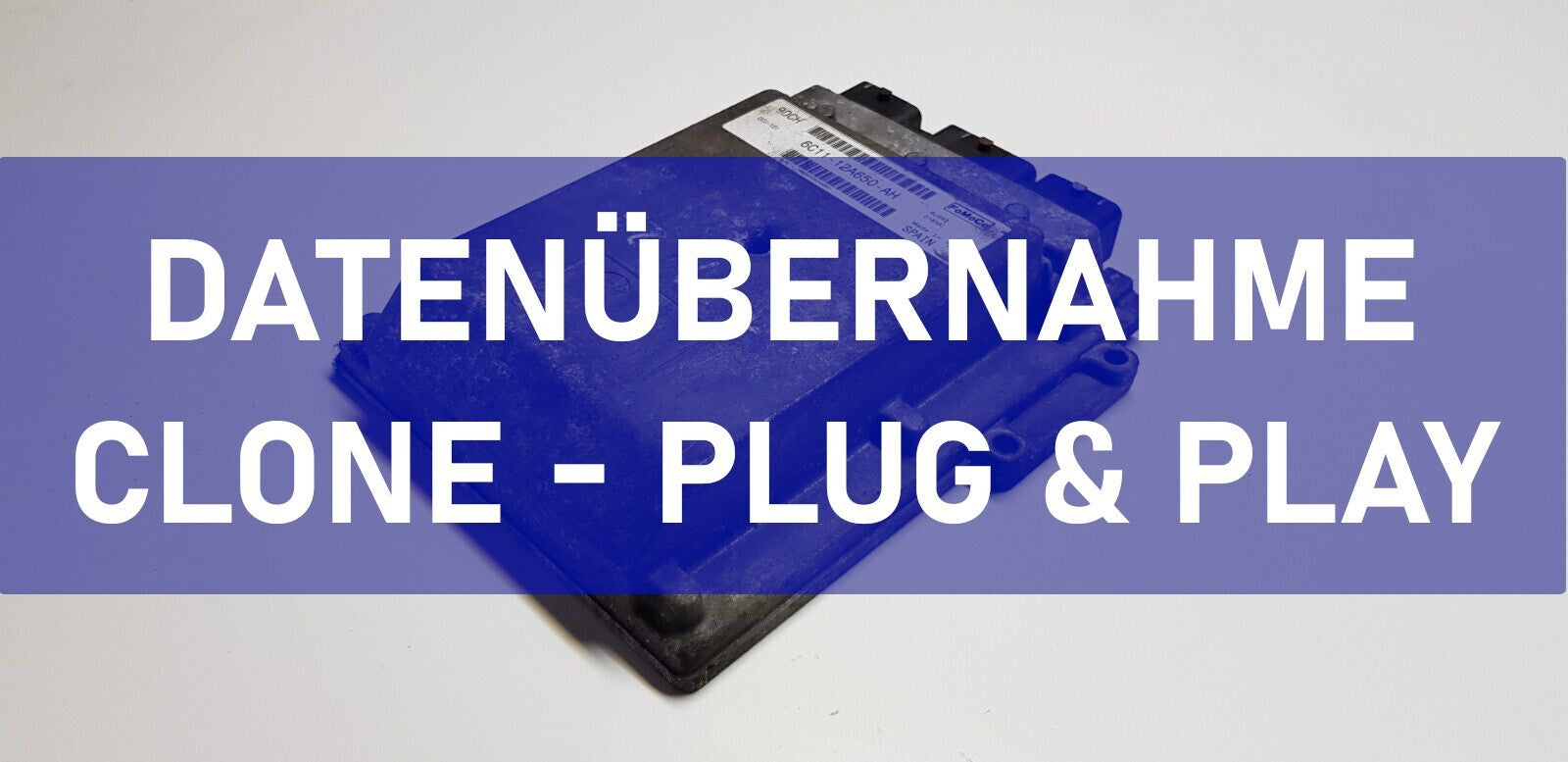 Ford Transit Motorsteuergerät Steuergerät 6C11-12A650-AH PLUG & PLAY