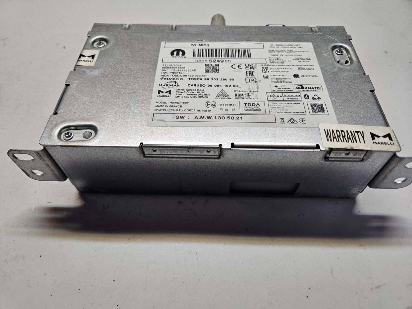 Peugeot Citroen Opel Headunit Radio Navigation Steuergerät 9868524980 ♻️