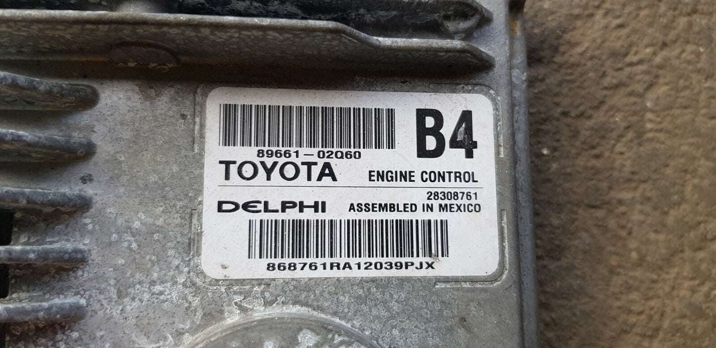 Toyota Motorsteuergerät Steuergerät 89661-02Q60 28308761