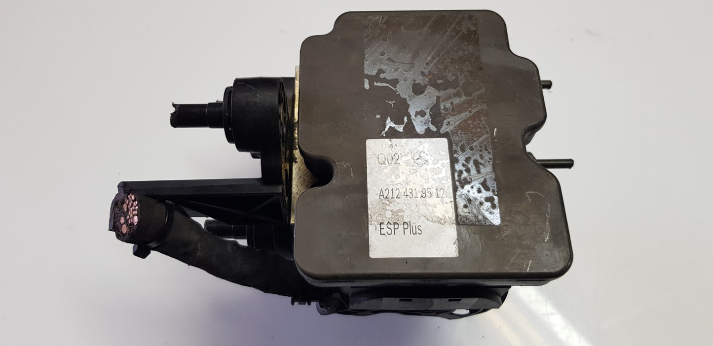 Mercedes E-Klasse W212 ABS ESP Hydraulikblock Pumpe Steuergerät A 2124319512