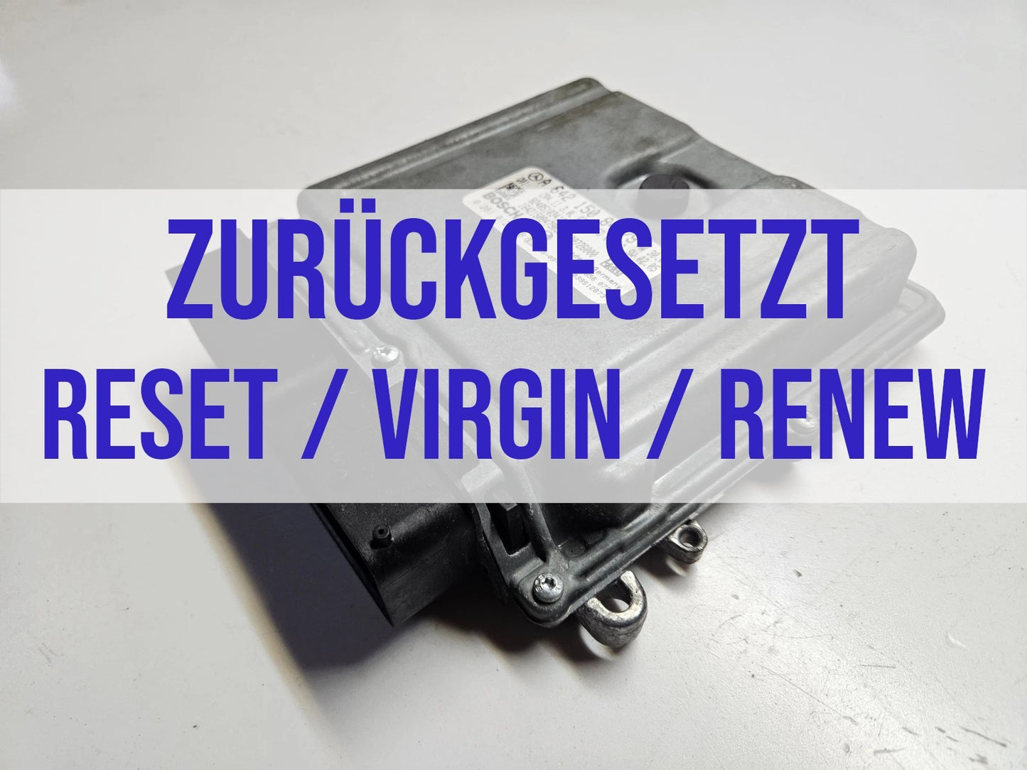 Mercedes Motorsteuergerät A 6421508479 0281012578 EDC16CP31 ♻️ ZURÜCKGESETZT