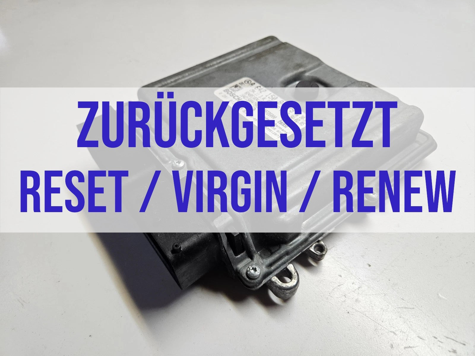 Mercedes Motorsteuergerät A 6421508479 0281012578 EDC16CP31 ♻️ ZURÜCKGESETZT