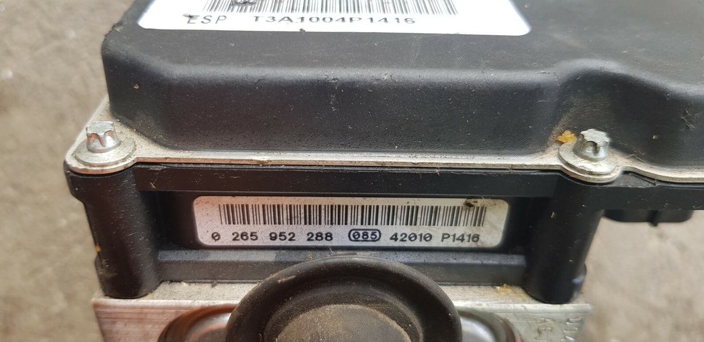 Fiat ABS Pumpe Steuergerät P68249079AA 0265952288 0265252800