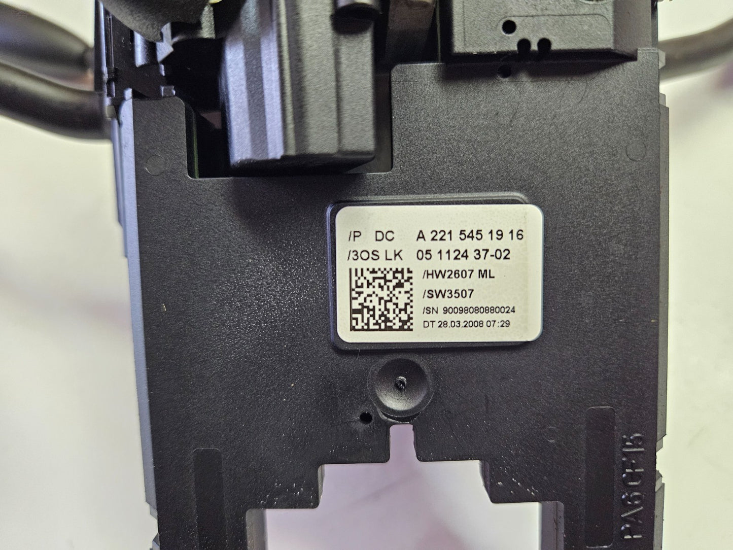 Mercedes S CL Kombischalter Lenkwinkelsensor A 2215451916 A 1714640918 ♻️