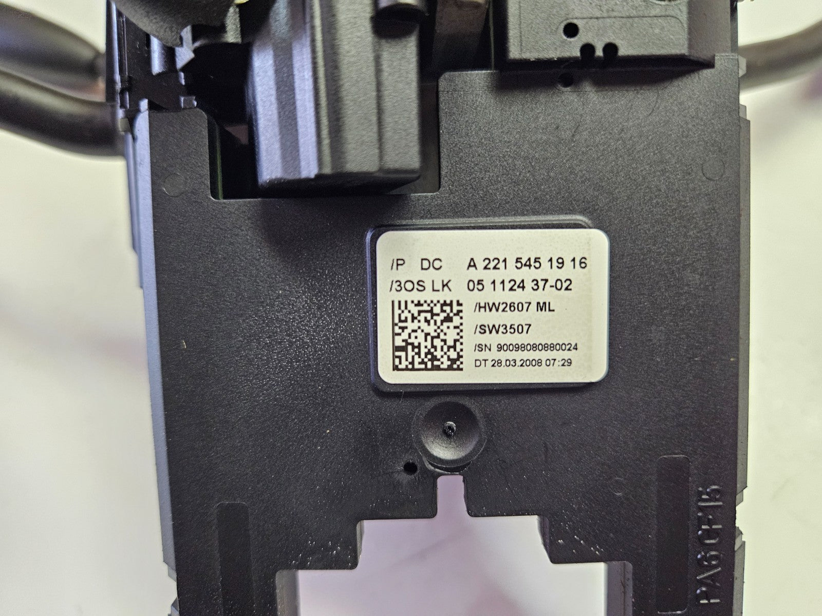 Mercedes S CL Kombischalter Lenkwinkelsensor A 2215451916 A 1714640918 ♻️