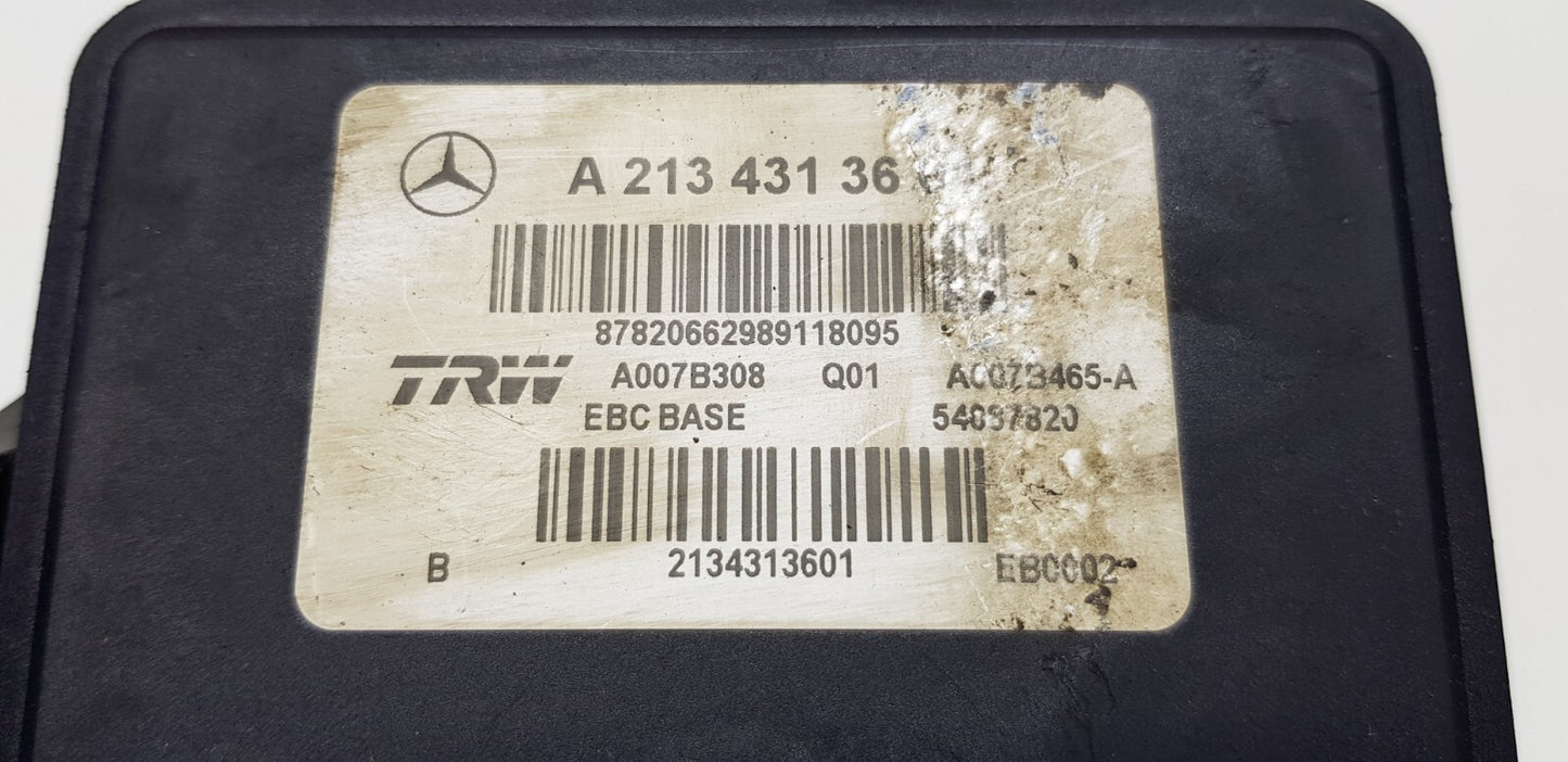 Mercedes W213 W238 ABS Hydraulikblock Pumpe Steuergerät A 2134313601 54087820