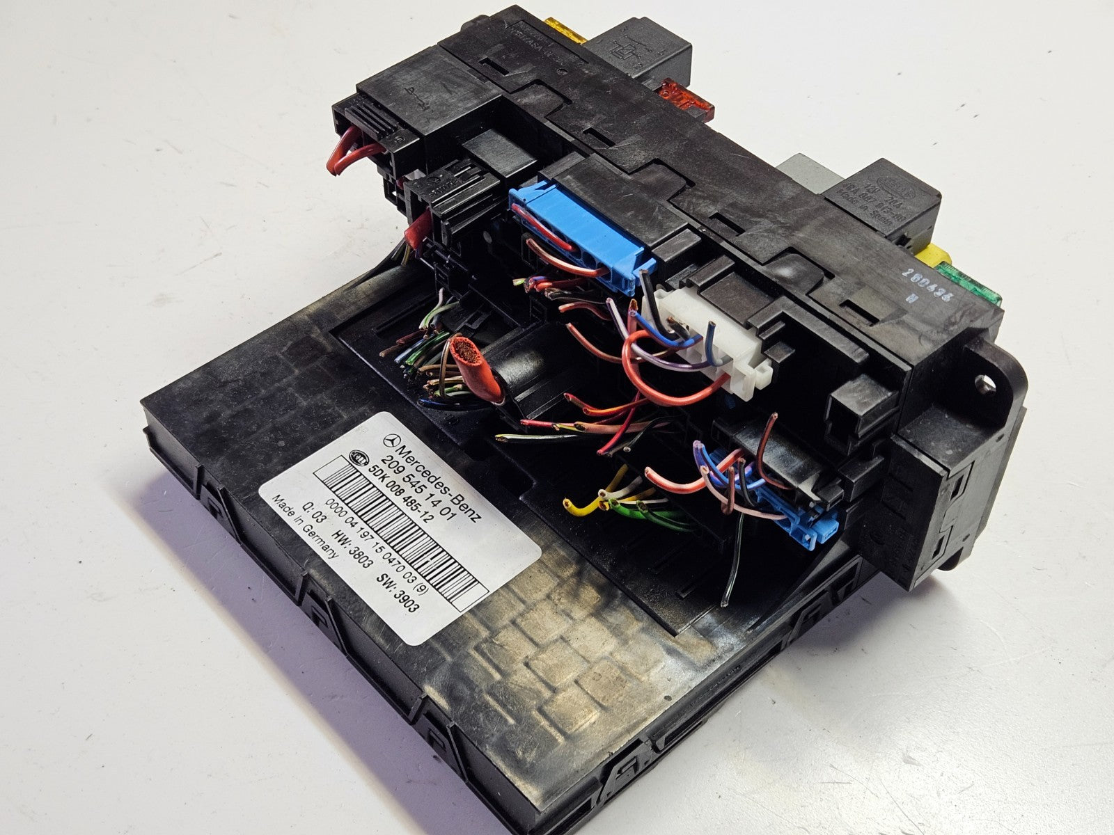 Mercedes C W203 Sicherungskasten Steuergerät 2095451401 5DK008485-12 ♻️ #2