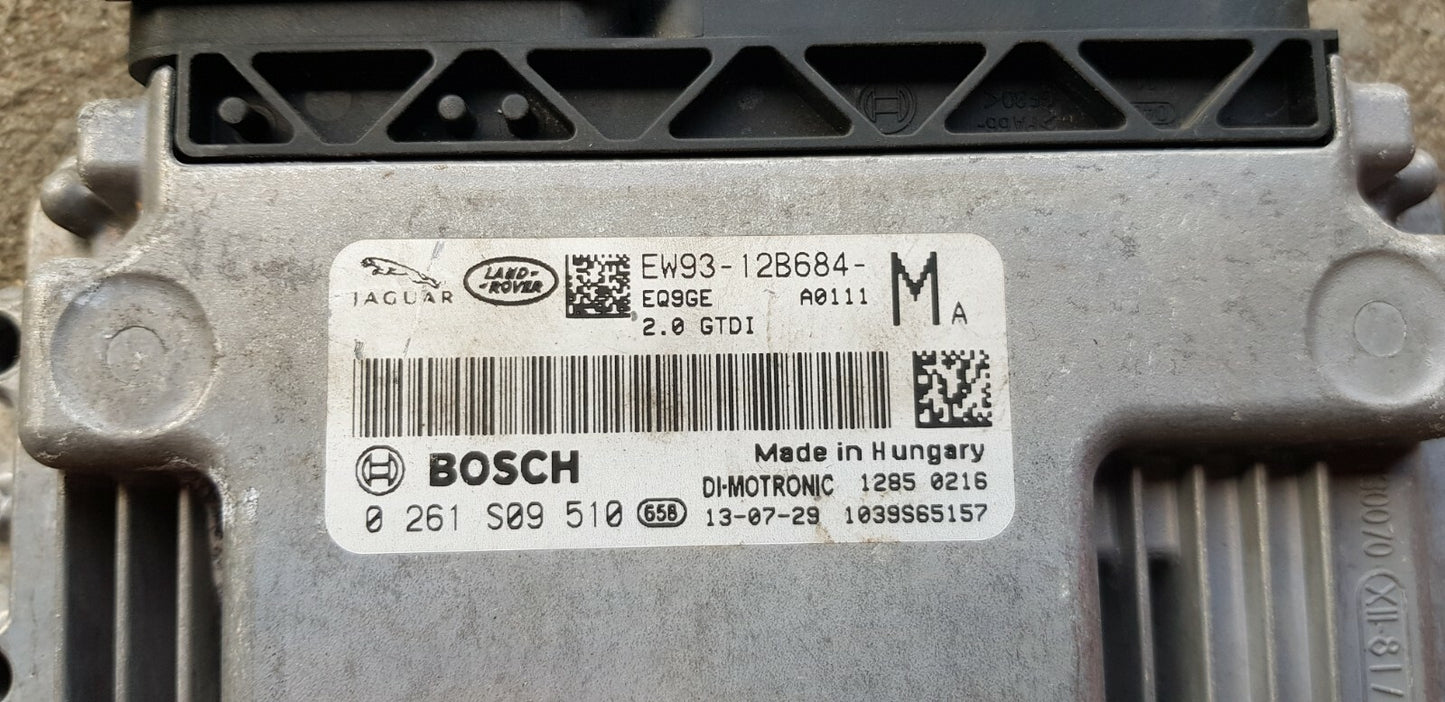 Land Rover Jaguar Motorsteuergerät Steuergerät EW93-12B684-MA 0261S09510