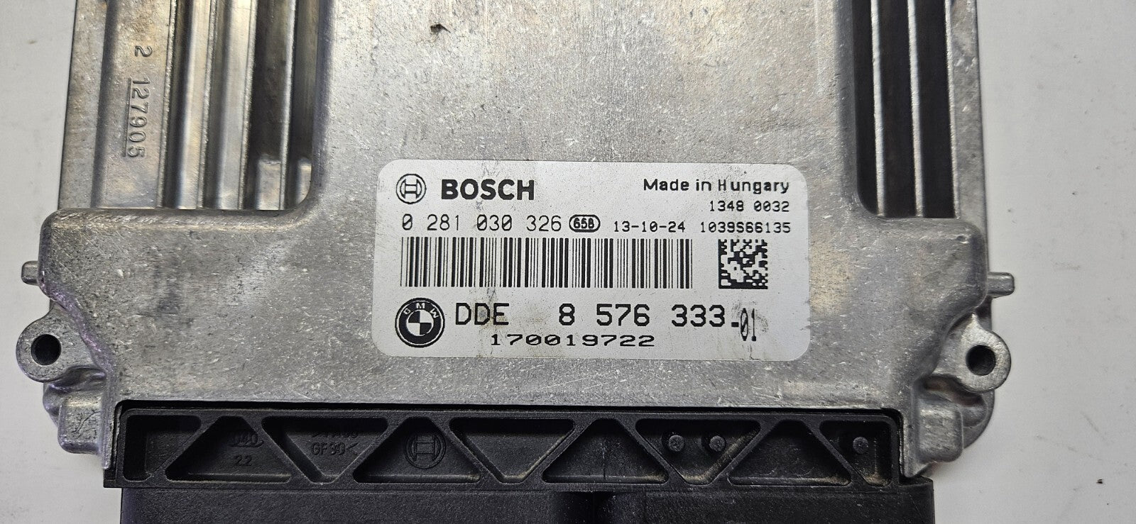 BMW Motorsteuergerät Steuergerät DDE 8576333 -01 0281030326