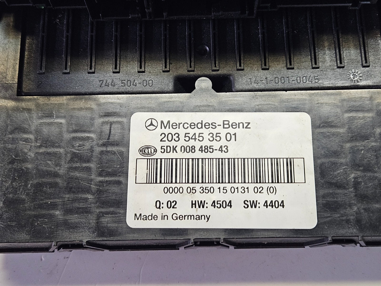 Mercedes W203 Sicherungskasten Steuergerät 2035453501 5DK008485-43 ♻️