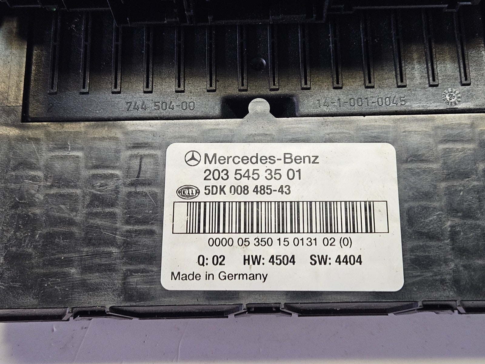 Mercedes W203 Sicherungskasten Steuergerät 2035453501 5DK008485-43 ♻️