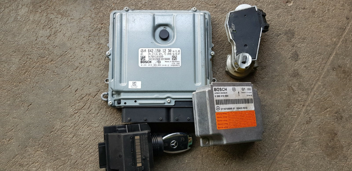 Mercedes Motorsteuergerät mit Wegfahrsperre A 6421501230 0281015903