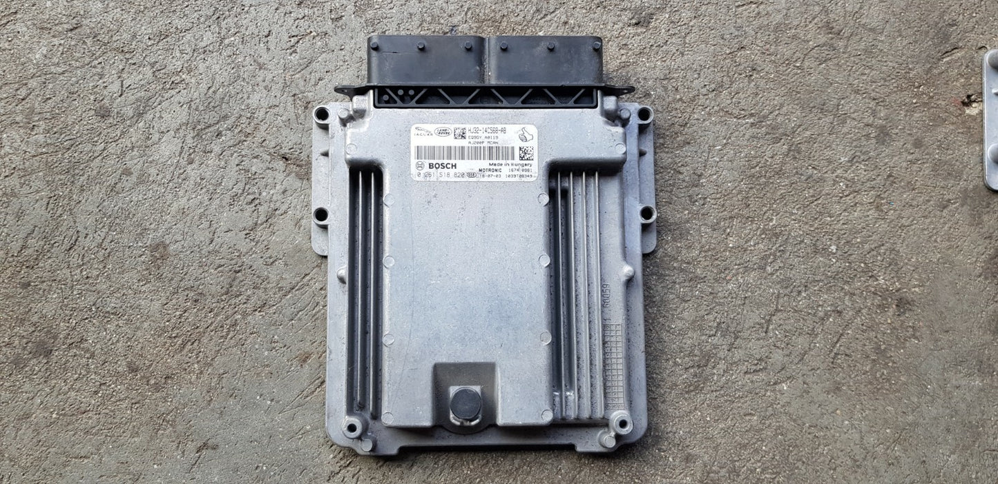 Jaguar Land Rover Motorsteuergerät Steuergerät HJ32-14C568-AB 0261S18820