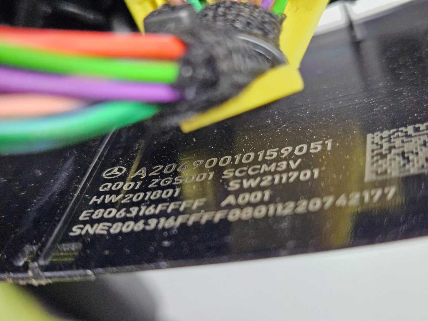 Mercedes Kombischalter Lenkwinkelsensor A 2069001015 HW201801 ♻️