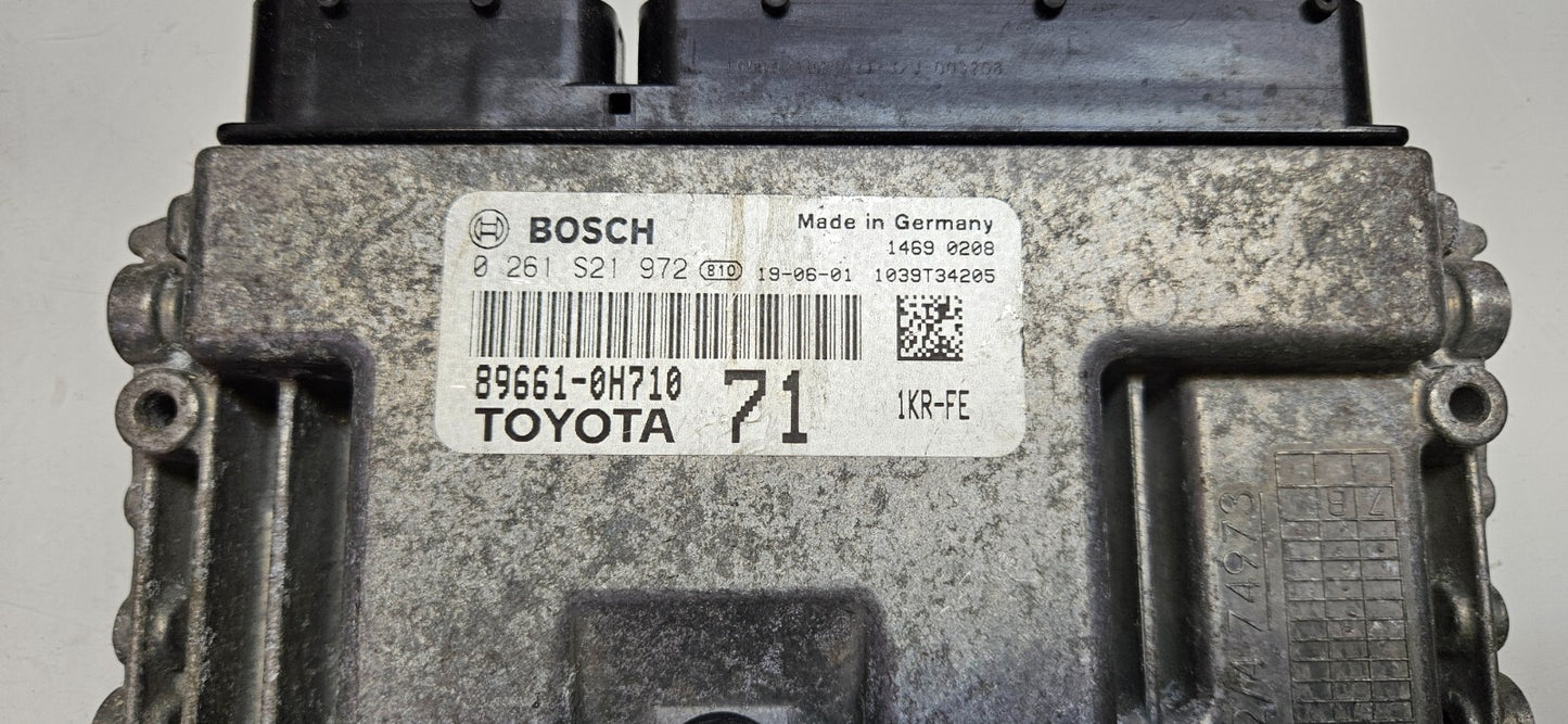 Toyota Motorsteuergerät Steuergerät 0261S21972 89661-0H710