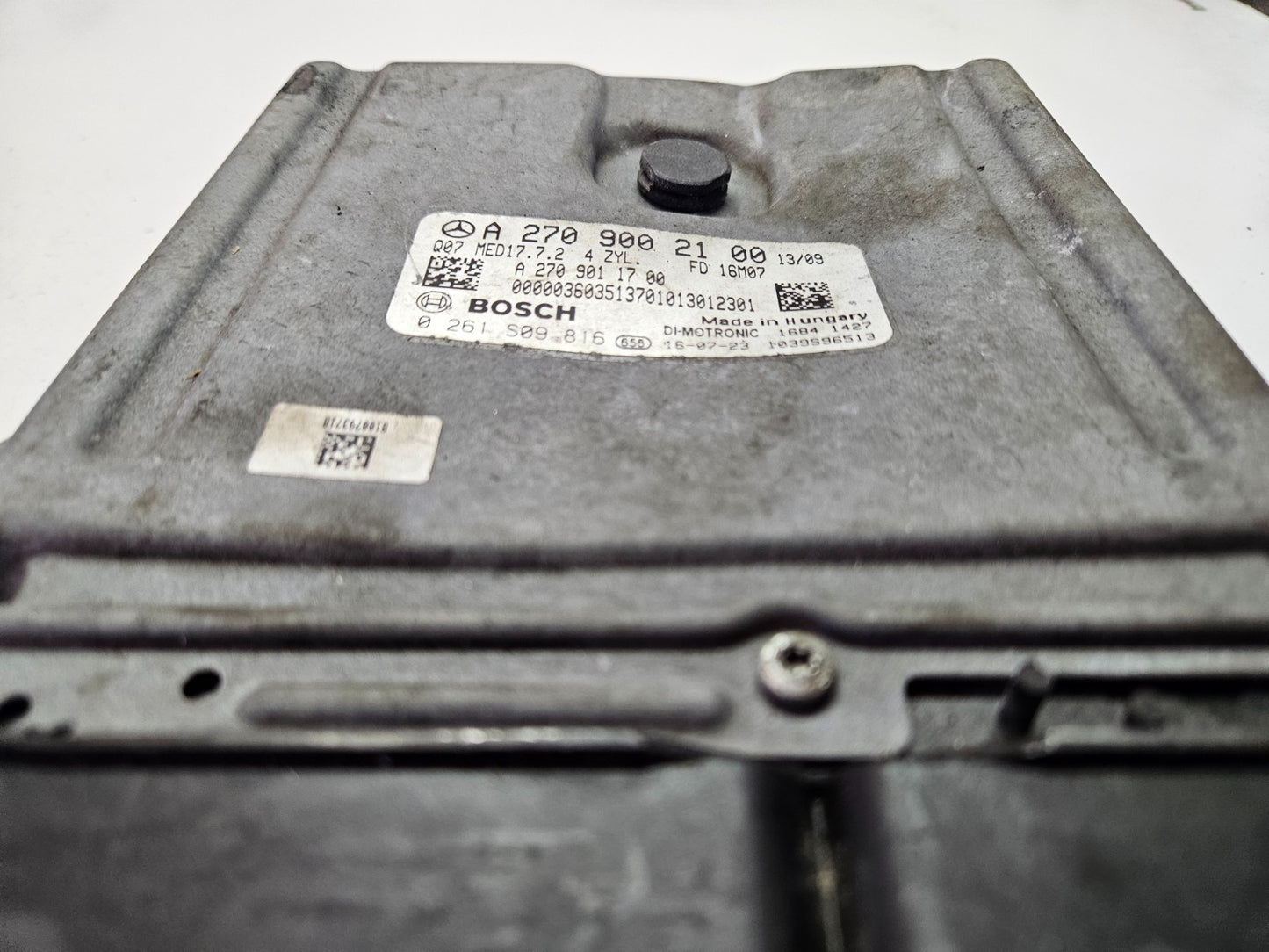 Mercedes Motorsteuergerät Steuergerät A 2709002100 0261S09816 ♻️