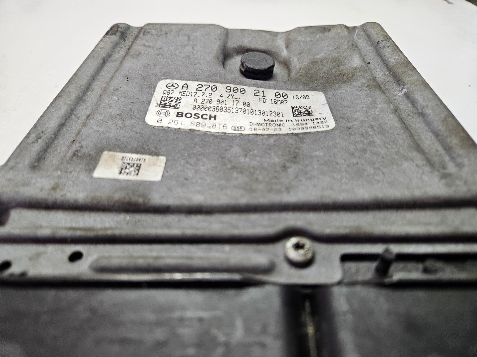 Mercedes Motorsteuergerät Steuergerät A 2709002100 0261S09816 ♻️