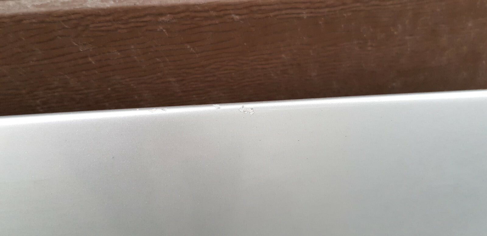 Honda NSX silbern Aluminium Heckklappe